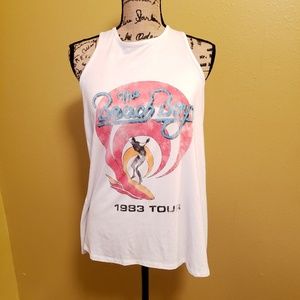 the beach boys racerback tee